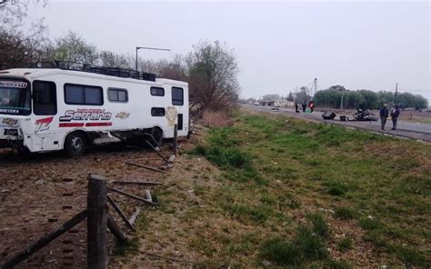 Tragedia En La Ruta 7 Un Muerto Tras Chocar De Frente Con Un Motorhome