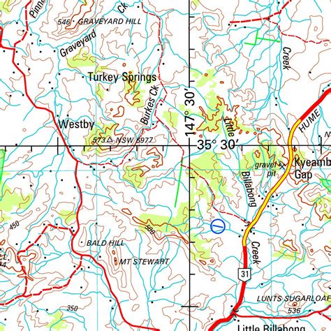 Wagga Wagga SI55 - 15 Map by Geoscience Australia | Avenza Maps