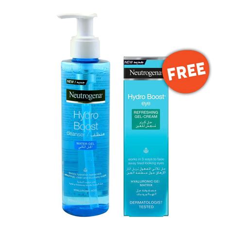 Purchase Neutrogena Hydro Boost Cleanser Water Gel 200ml + FREE Hydro ...