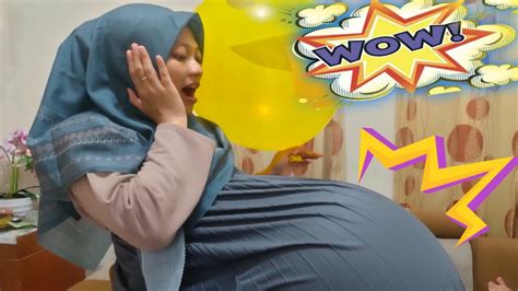 GARA² TIUP BALON JUMBO KAK IMUT SAMPAI HAMIL JUMBO DRAMA LUCU YouTube