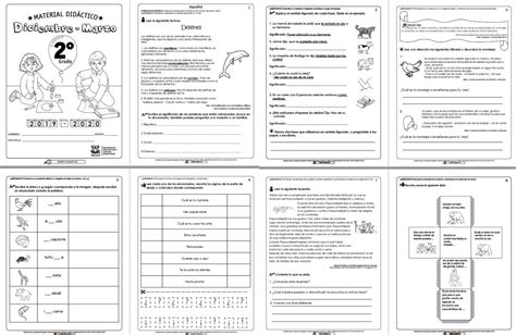 Material Didáctico Del Segundo Grado Para El Segundo Trimestre Del Ciclo Escolar 2019 2020