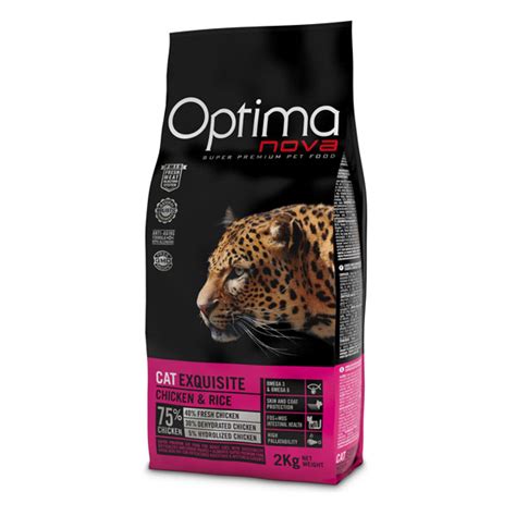 Optima Nova Adult Cat Exquisite Chicken & Rice - рейтинг, обзор корма ...