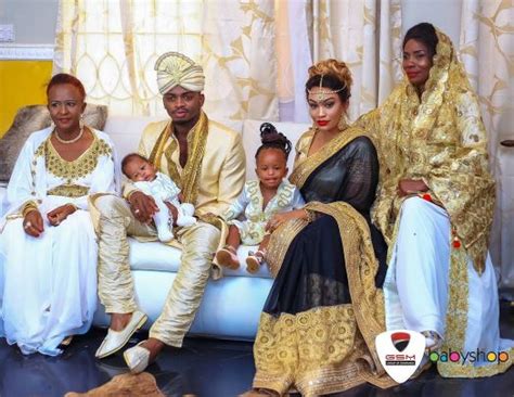 PHOTOS Diamond Platnumz And Zari Unveil Son In Posh Corporate