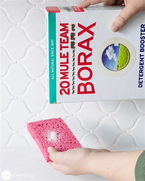 Someone Is Holding A Box Of Borax Soap