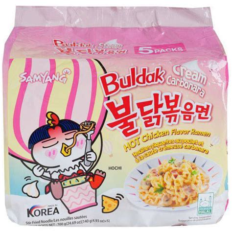 Samyang Cream Carbonara Hot Chicken Flavour Ramen Noodles S Superb Hyper