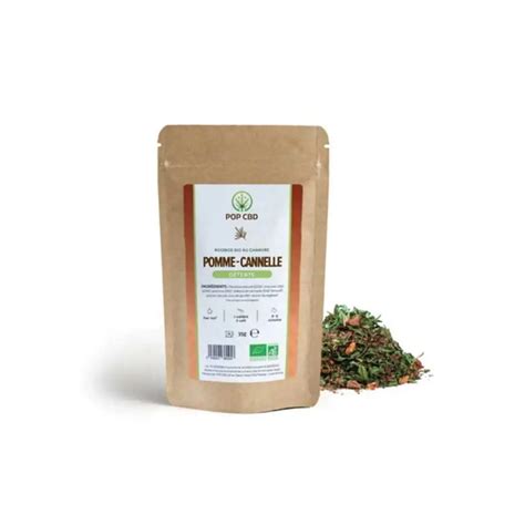 Tisane Cbd Bio Rooibos La Pomme Cannelle En Vrac Pop Cbd