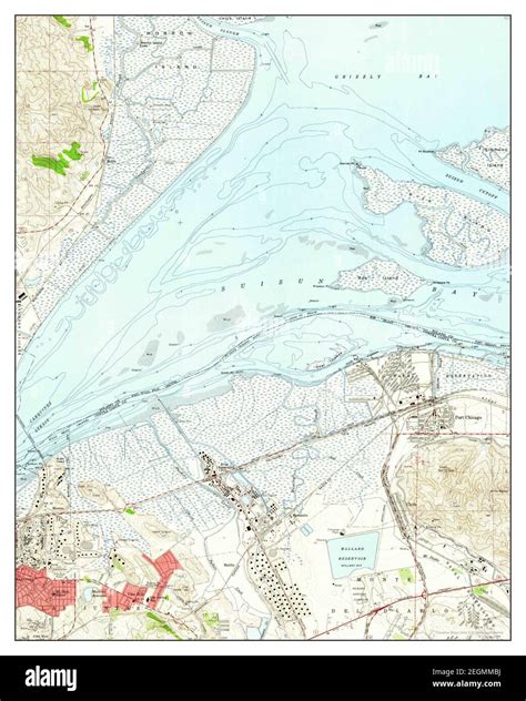 Port Chicago, California, map 1959, 1:24000, United States of America by Timeless Maps, data U.S ...