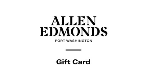 Gift Cards | Allen Edmonds