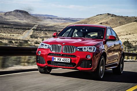 Der neue BMW X4 mit M Sport Paket - Melbourne Rot metallic (02/14).