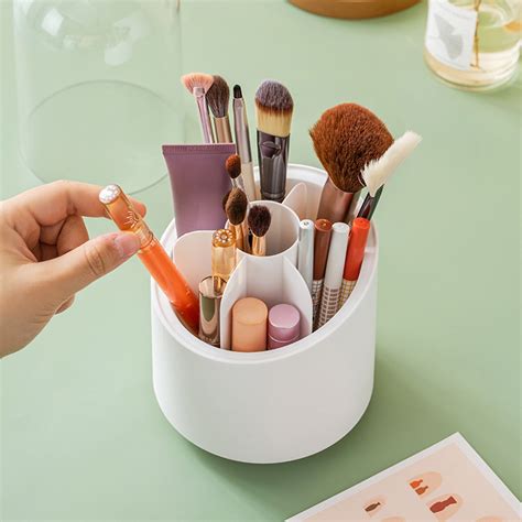 Travelwnat Makeup Brush Holders, Bell Jar Covered Makeup Brush Holder
