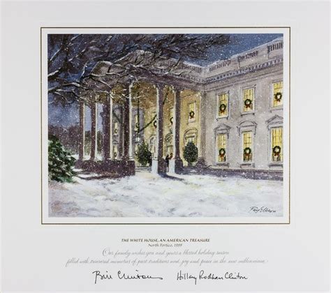 Lot - WHITE HOUSE CHRISTMAS CARDS