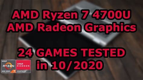 Venta Amd Radeon Graphics Ryzen 7 4700u En Stock