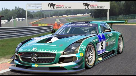 Mercedes SLS AMG GT3 Spa World Record 2 14 980 Assetto Corsa YouTube