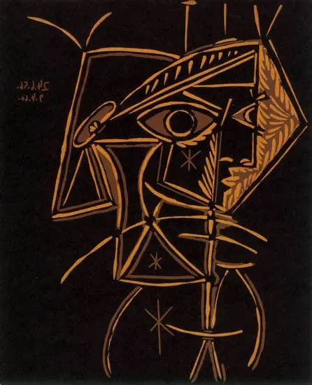 Pablo Picasso — Head Of A Woman 1962