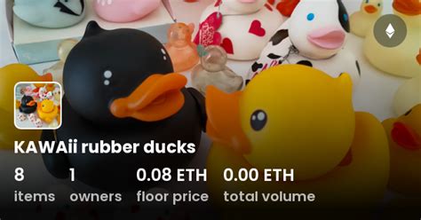 Kawaii Rubber Ducks Collection Opensea