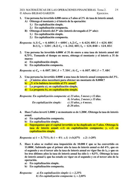 Tema Cs Cc Enunciados Matem Ticas De Las