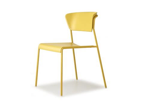 LISA TECNOPOLIMERO Stackable Technopolymer Chair By SCAB DESIGN