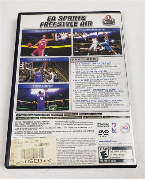 Nba Live 2005 Ps2 Playstation 2 Complete Cib Tested 14633148053 Ebay