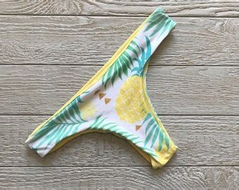 Pineapple Bikini Etsy