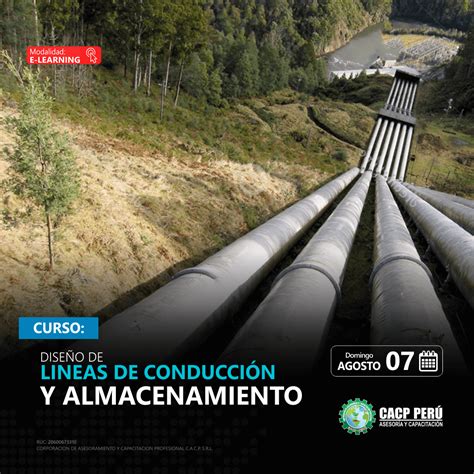 CACP Perú Curso Diseño De Lineas De Conduccion Y Almacenamiento