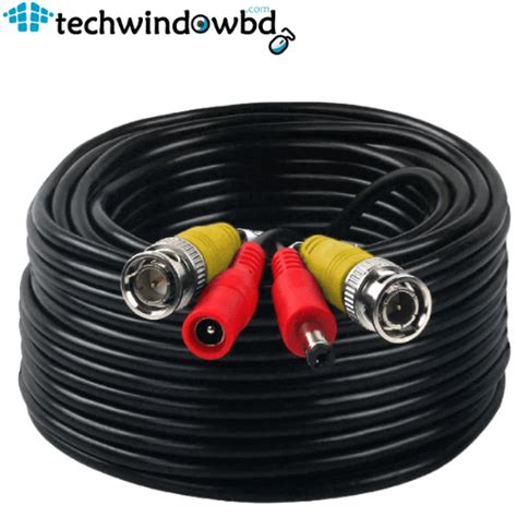 BNC CCTV Cable 25M - Tech Window BD