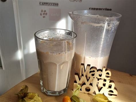 Physalis Bananen Milchshake Von Ohcinderella Chefkoch