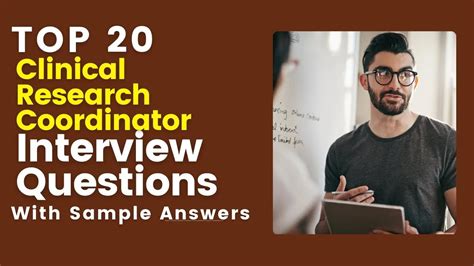 Clinical Research Coordinator Interview Questions And Answers For 2024