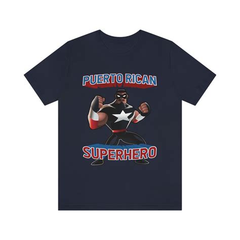 Puerto Rican Superhero Unisex Jersey Short Sleeve Tee - Etsy