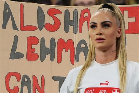 Alisha Lehmann gets cheeky request from fan after starring for Switzerland at Women's World Cup ...