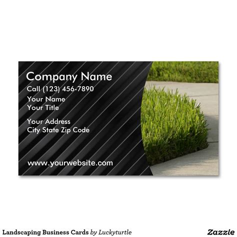 Landscaping Business Cards | Zazzle | Landscaping business cards ...