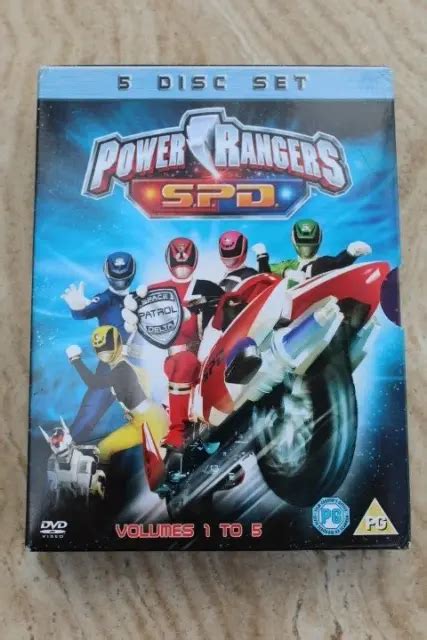 Power Rangers S P D Volumes 1 5 5 Dvd Disc Set With Bonus Features Ex Cond £10 00 Picclick Uk