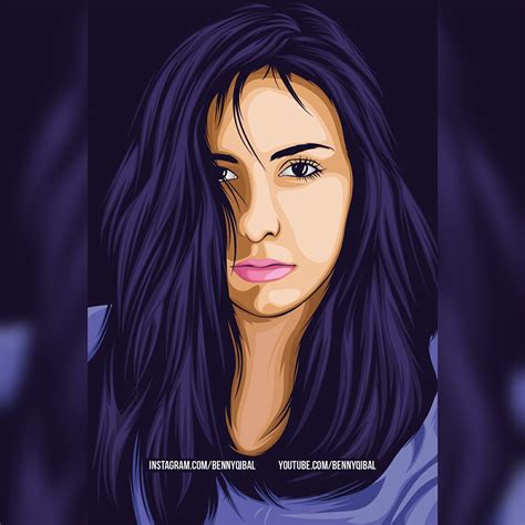 Girl Vector Portrait Tutorial Illustrator on Behance