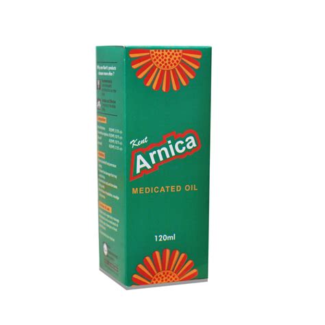 Arnica Medicated Oil Kent Homoeopathic Pharmaceuticals