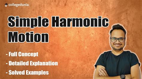 Simple Harmonic Motion Oscillations Youtube