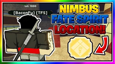 Nimbus Fate Spirit Location And Spawn In Sindo Life Youtube