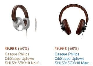 Moins De 50 Euros Le Casque Philips CitiScape Uptown