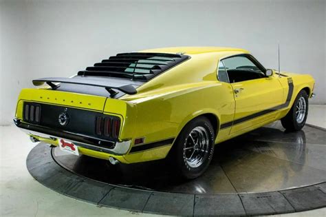 1970 Ford Mustang Boss 302 Boss 302 302 V8 Manual 4-Speed Coupe Yellow ...