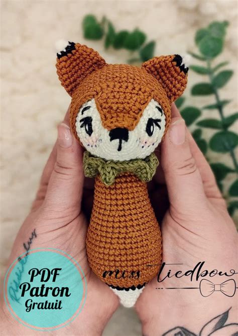 Hochet Renard Amigurumi Pdf Mod Le Gratuit