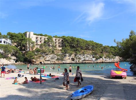 Cala Santanyí fine white sand beach in the south of Mallorca