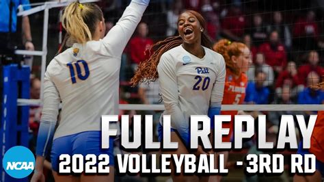 Pitt Vs Florida Ncaa Volleyball Regional Semifinals Full