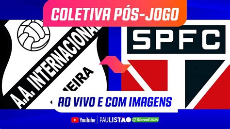 NOVORIZONTINO X PORTUGUESA COLETIVA PÓS JOGO PAULISTÃO 2024 YouTube