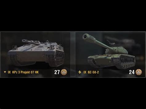 BZ 58 2 VS Kampfpanzer 3 Prj 07 HK YouTube