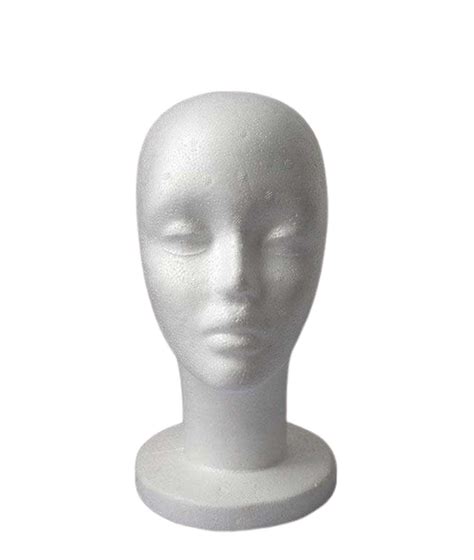 Kimandc Mannequin Head Styrofoam [long Neck] Cloré Beauty