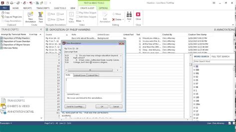 Lexisnexis® Textmap® How To Export A Transcript Youtube