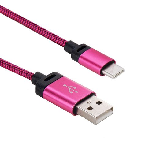 Tuff Luv Usb Type C To Usb 31 Datacharge Cable 1 Meter Woven Style