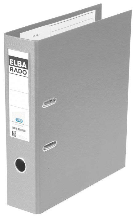 Classeur Elba 100022629 Classeur Rado Plast A4 PVC Format A4 A