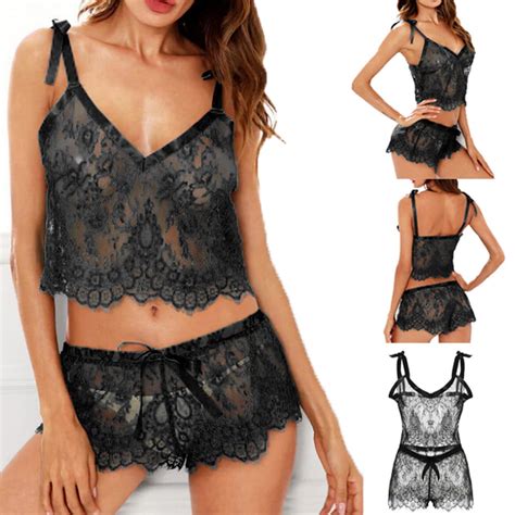 Bramtres Bra And Panty Sets Lingerie For Women Women Lace Sexy Lingerie