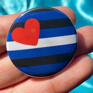 Gay Men Pride Flags Kink Man Flag Pins Leather Bdsm Etsy