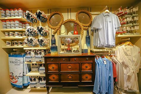 New Resort Branded Merchandise at Disney's Yacht Club (Minnie Ears ...