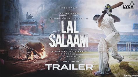 Lal Salaam Official Teaser Rajnikanth Lalsalaamteaser Rajnikanth